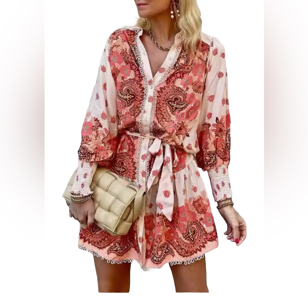 Floral Pink Dress